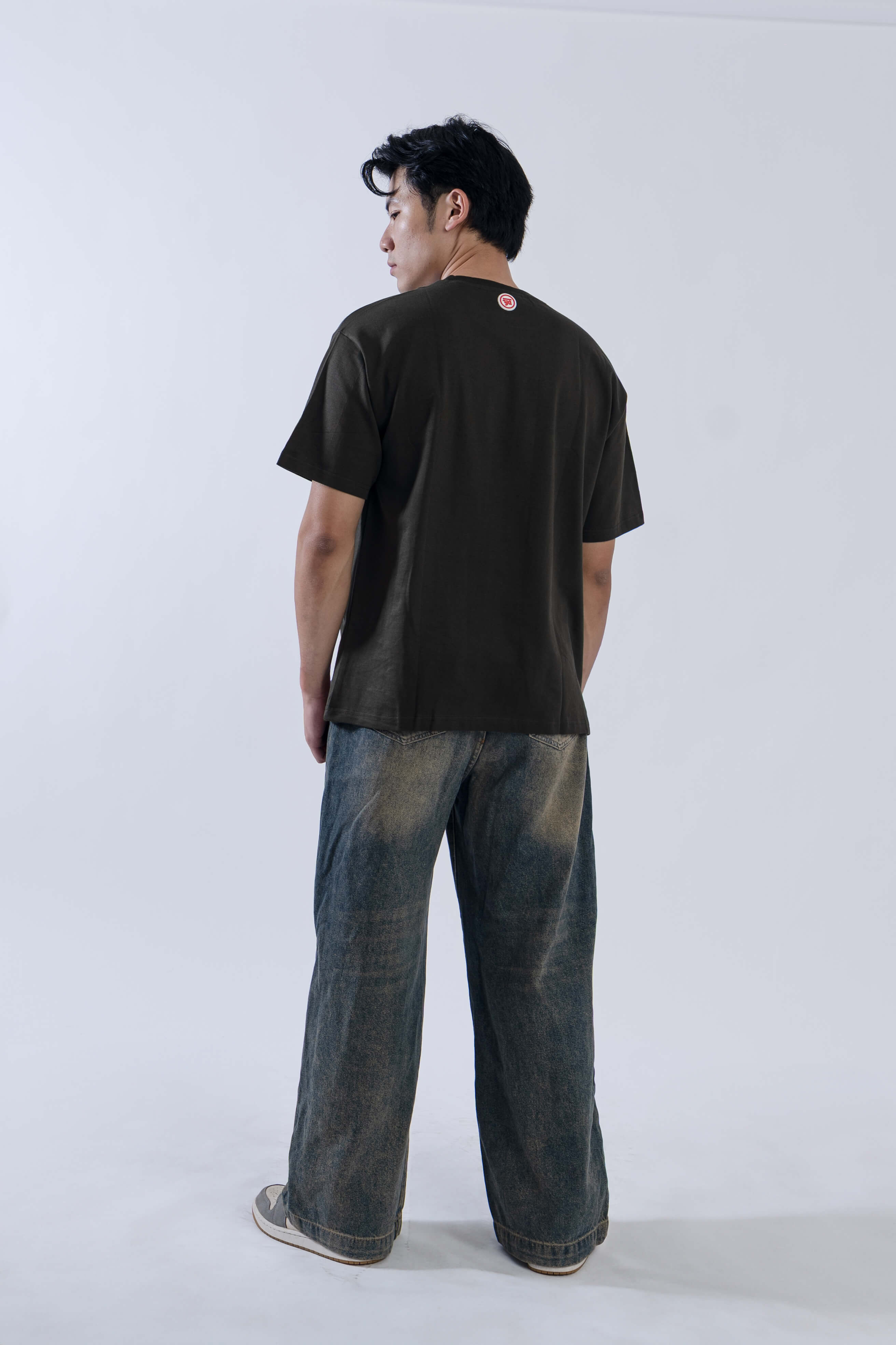 Samurai Era Vibes – Crimson Dragon Men’s T-Shirt