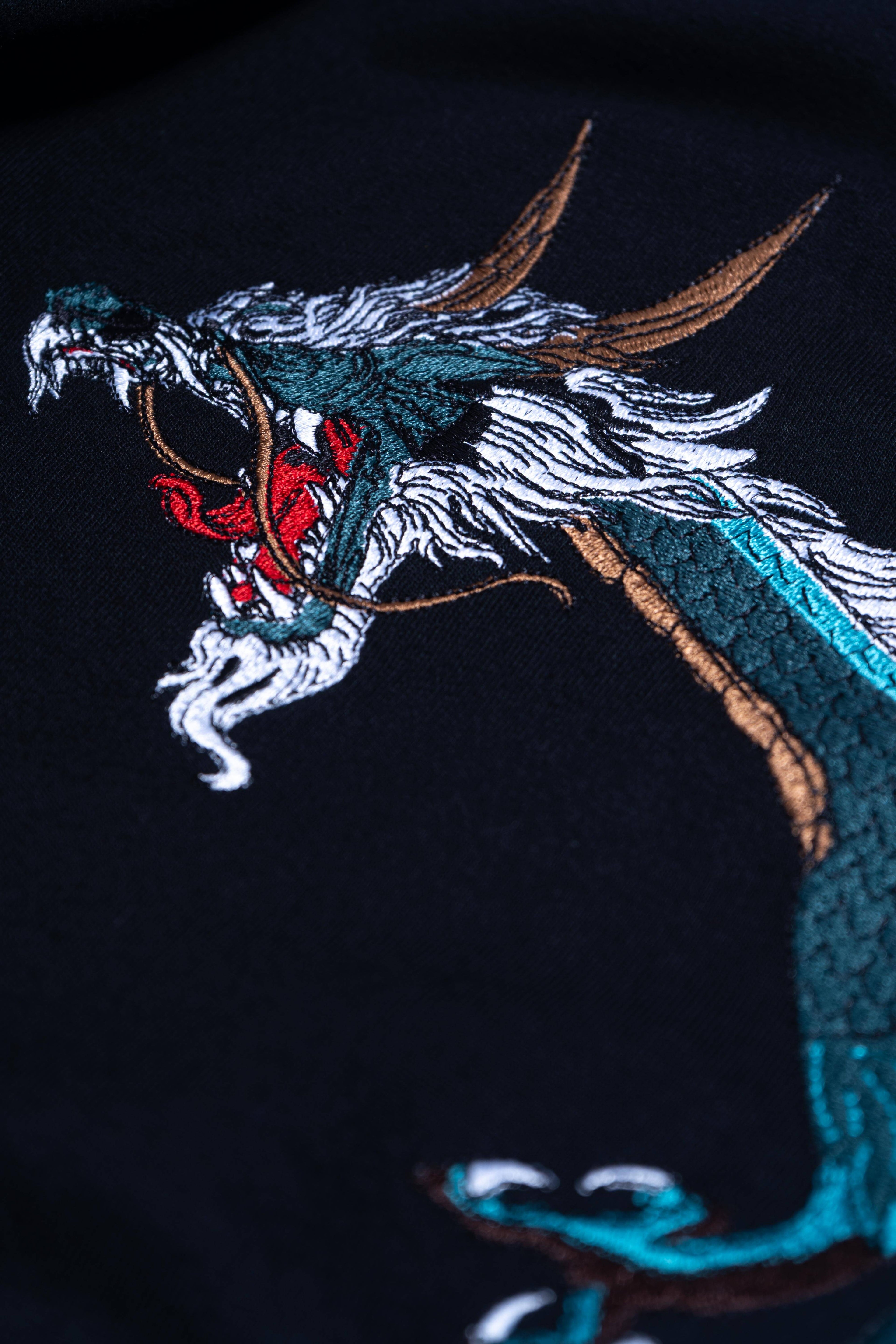 Samurai Style Men’s T-Shirt – Ryūjin Wave_